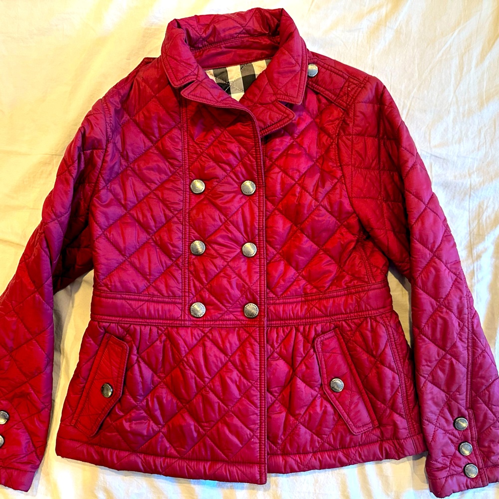 Burberry size 6 girls coat